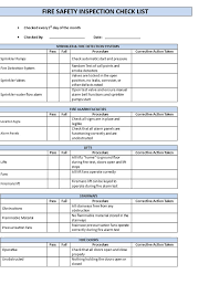 Notification of fire sprinkler installation: Fire Inspection Checklist Download This Fire Inspection Checklist To Increase The Safeness In A Location An Inspection Checklist Checklist Template Checklist