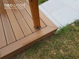 Terrasse Bois Composite Neowood Ultraprotect Teinte Teck Terrasse Bois Composite Terrasse Bois Terrasse Composite