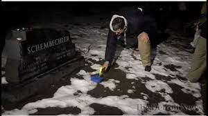 I first met him when i was nine years old when my dad coached jim harbaugh also smashed a buckeye with a maize hammer at the foot of bo schembechler's. Watch Jim Harbaugh Smashes Buckeye At Bo Schembechler S Grave 10tv Com