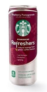 New Energy Drink From Starbucks Fruity Carbonated Drink That S High In Antioxidants Uses Unroasted Starbucks Refreshers Green Coffee Extract Coffee Energy