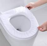 Capa descartável para assento de vaso sanitário ...
