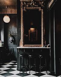 Gorgeous Black Walls Is A Growing Trend For Interior Exterior Dark Interiors Black Walls Dark Wall