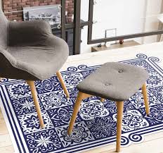 Encuentra todas nuestras alfombras en línea. Alfombras Vinilica Hidraulica Azulejos Azules Tenvinilo