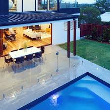 Frameless Glass Pool Fencing Secure Elegant And Modern Framelessglass Poolfence Beautiful Designerhome Fence Around Pool Glass Pool Fencing Glass Pool