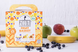 Co Founder Creative Director Kane O Flaherty Project Type Produced Commercial Work Client Picco Baby Food Recipes Food Basket Creative Packaging Design