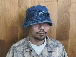 STABRIDGE デニムバケットハット XXL STABRIDGE URBAN JONES HAT XXL ミッドナイト