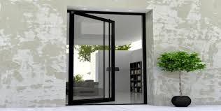 Sliding glass doors, wardrobe sliding doors and sliding doors as room dividers. Steel Glass Front Door Frosted Or Clear Low E Glass