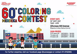60th Merdeka Coloring Contest Peatix