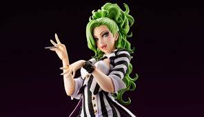 Guys stop comparing the beetlejuices to eachother. This Ain T Michael Keaton Kotobukiya S Latest Bishoujo Statue Conjures Up A Female Beetlejuice Bloody Disgusting