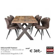 eetkamertafel freetown eetkamertafel eettafel tafel 4 personen