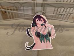 My Hero Academia Anime Froppy Tsuyu Asui b. Bikini Sun Fun Sticker Vinyl  manga | eBay