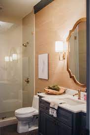 If your house is a rented one, you can use the ideas to change the look of the there are plenty of bathroom design ideas, so finding the perfect balance between the appearance and functionality can be quite complicated. Chic Guest Bathroom Decor Ideas Curls And Cashmere