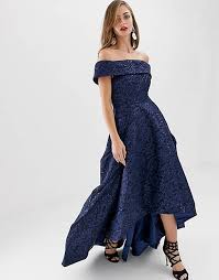 Check spelling or type a new query. Bariano Vestito Da Cerimonia Blu Navy Con Fondo Asimmetrico Gonna A Ruota E Spalle Scoperte Asos