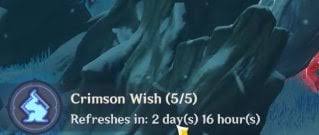 Crimson Wish In Genshin Impact - What Is It? How Do You Unlock It? And More  Explained - Youtube