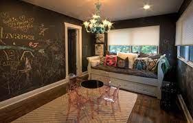 Teen bedroom decorating ideas 2020 exhibitionist. 45 Chalkboard Wall Ideas For Different Spaces Family Room Design Family Room Modern Family Room Design