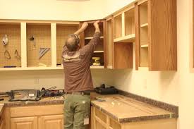 Cabinet Refacing With 1 8 Plywood Installing Top Rail Reface Cabinet Refacing Kitchen Projects