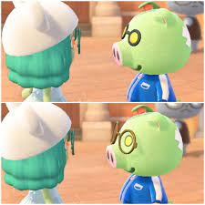 Cobb looks 20× cuter when wearing glasses that fit him 🥺 : r/AnimalCrossing