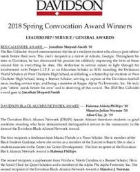 1 relung persegi = 2877.8 meter persegi. 2018 Spring Convocation Award Winners Davidson College