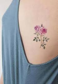 Traditional Pink Rose Rib Tattoo Ideas For Women Watercolor Vintage Floral Flower Small Side Rose Rib Tattoos Watercolor Tattoo Flower Flower Tattoo On Ribs