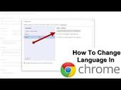 How To Change Language In Google Chrome | Complete Tutorial - YouTube
