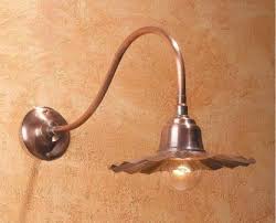 Copper gooseneck light fixture wall mount home ideas collection. Gooseneck Lighting Outdoor Copper Sign Light Fixtures