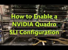 Download the latest version of nvidia quadro k2200 drivers according to your computer's operating system. How To Enable A Nvidia Quadro Sli Configuration On Precision T7910 Youtube