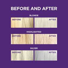 As well as using a purple shampoo, clients prone to brassiness can keep warmth at bay with a series of quick upgrades to their daily hair routine. L Oreal Paris Hair Expertise Color Radiance Purple Shampoo Walmart Canada
