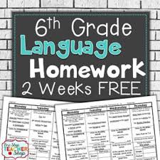 Find here an unlimited supply of printable worksheets for addition of whole numbers and integers, including both horizontal and vertical problems, missing number problems, customized number range, and more. Sixth Grade Language Homework Free Kindergarten Language One Stop Teacher Shop Kindergarten Morning Work