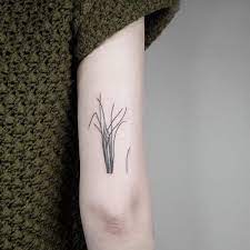 Random Grass Tattoo By Mateutsa Grass Tattoo Minimalist Tattoo Tattoos