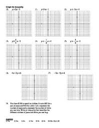 Holt Algebra 6 6 Solving Linear Inequalities Worksheet Doc Pdf