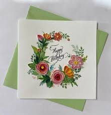 On the upper edge, make the lines of the equal lengths each at a distance of 1 cm. Quilled Cards Handmade Greeting Card Greeting Card Quilling Cards Monkey Greeting Card Quilling Greeting Card Paper Paper Party Supplies Kromasol Com