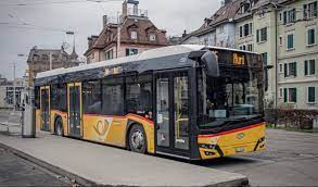 postauto a welle solaris urbino 12 iv facelift in 2021 bus urbino facelift