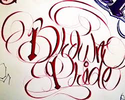 Brown Pride Lowrider Arte Chicano Art Brown Pride Chicano Arte Script Script Lettering Chicano Art Lettering Tattoo Lettering