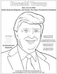 Funny moment with donald trump. Donald Trump On The Front Page Coloring Page Free Printable Coloring Pages For Kids