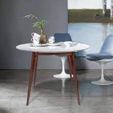 Maybe you would like to learn more about one of these? Carson Carrington Tandsjoberg 39 Inch Round Walnut Marble Dining Table 39 L X 39 W X 29 5 H Overstock 29807777