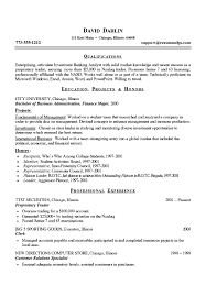 College student resume summary example: Finance Student Sample Resume Templates Student Resume Job Resume Samples