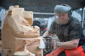 In part 2 iain anderson explores rough cut techn. Airman Carves Out Resiliency Time With Chainsaw Art Ramstein Air Base Article Display