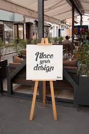Tripod Easel Psd Mockup Graphicburger Mockup Design Design Mockup Free Graphic Design Mockup