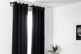 Ikea Rideaux Et Stores Rideaux Occultant Sanela Bleu Fonce Rideaux Rideau Store Stores