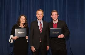 Next, allocate senators to each state according to their share of the total; United States Senate Youth Program Education Leadership Public Service