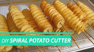 These chips spiral cutter is a great product to use at home, restaurants and hotels. How To Make A Tornado Potato Cutter At Home Homecraft Youtube