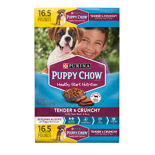 purina puppy chow tender crunchy dry puppy food 16 5 lb