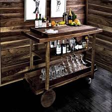 I Might Rip This Off In Order To Have A Decent Bar In My Apartment A Cheap Kitchen Cart From Ikea A Few Pieces Of Bar Furniture Bars For Home Mobile Bar