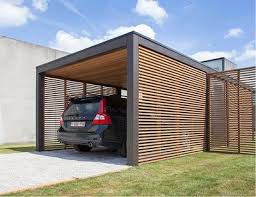 Achat Carport Bois Protection Optimale Contre Les Intemperies Risque De Rouille Diminue Fini Le Degivrage A Carport Bois Maison Bois Projet Maison