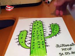 Maybe you would like to learn more about one of these? How To Draw A Cartoon Cactus Step By Step Easy 2 Styles For Kids And Beginners 2k Resolution Video Dailymotion