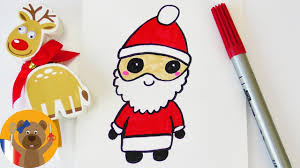 Follow our step by step video.nos vidéos. Dessin Chat Kawaii Noel Novocom Top