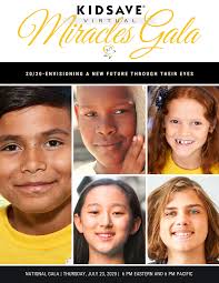 Kidsave Virtual Miracles Gala 2020 Sponsorship