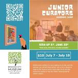 Junior Curators Summer Camp (Ages 14-18)