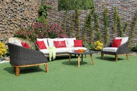 In this context, the small details are the final touch that will create a real paradise on the balcony or in the garden. New Design Modern Poly Rattan Sofa Set Acacia Wooden Legs Rasf 091