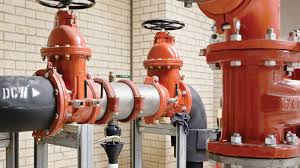 Double check detector assembly with water meter & g.o. Ames Fire Waterworks Watts Brands